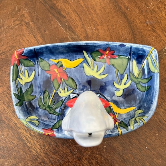 Muzeum Nose Lips Hawaiian Shirt Glasses Keys Coin Holder Trinket Tray - Picture 4 of 7